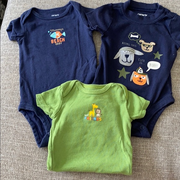 Carter's Other - ⚡️ LAST CHANCE ⚡️ Bundle of 3 month Onesies